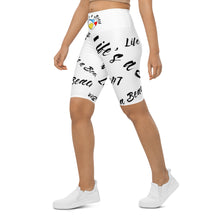 Load image into Gallery viewer, Life's a beach Biker Shorts