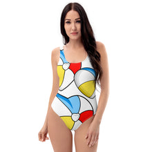Load image into Gallery viewer, Life's A Beach One-Piece Swimsuit