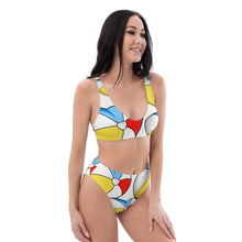 Load image into Gallery viewer, Life's a Beach high-waisted bikini