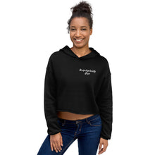 Load image into Gallery viewer, Unapologetically Dope Crop Hoodie