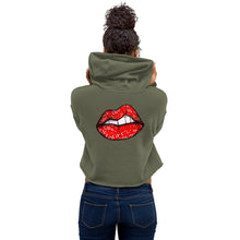 Load image into Gallery viewer, Unapologetically Dope Crop Hoodie