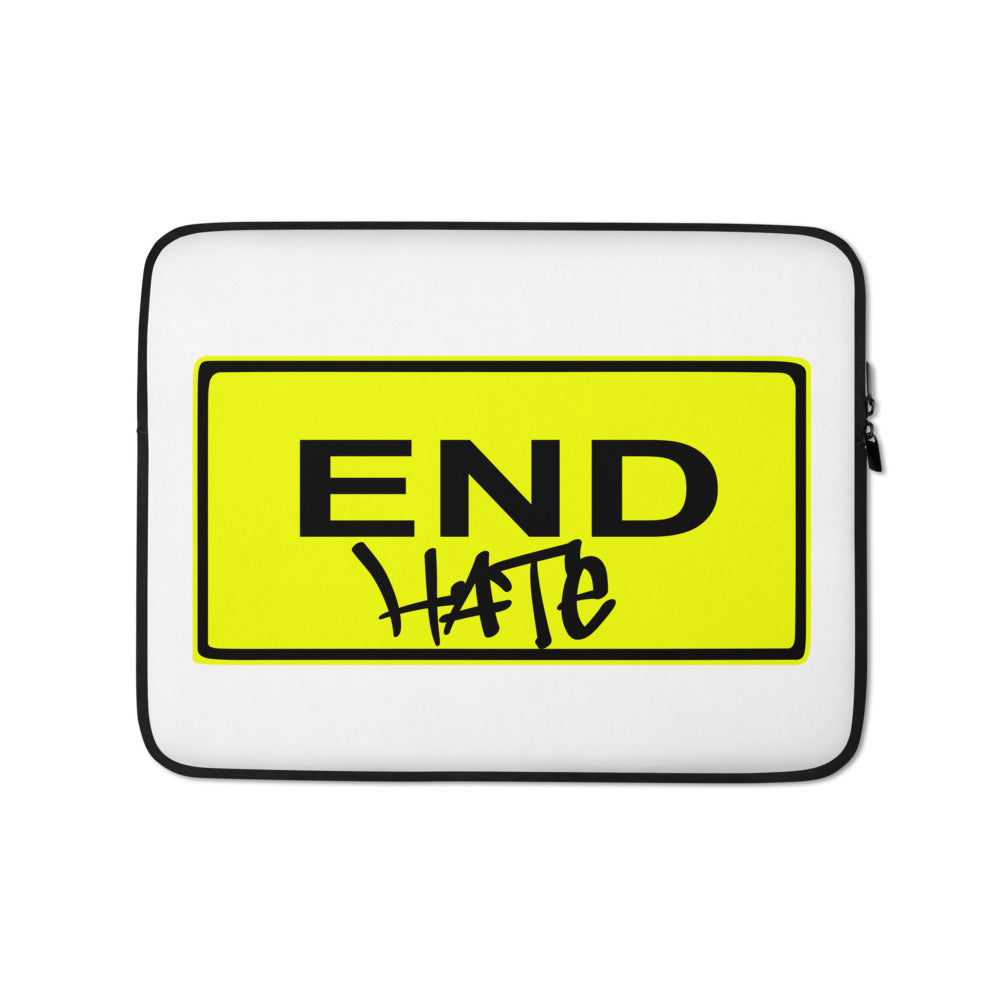 End Hate Laptop Sleeve